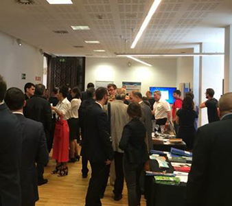 Dissemination material at the IFAT 2014